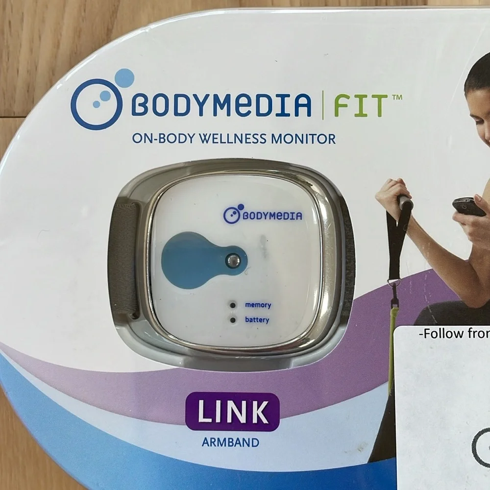 BodyMedia Fit BluTooth FIT LINK Armband -NEW!